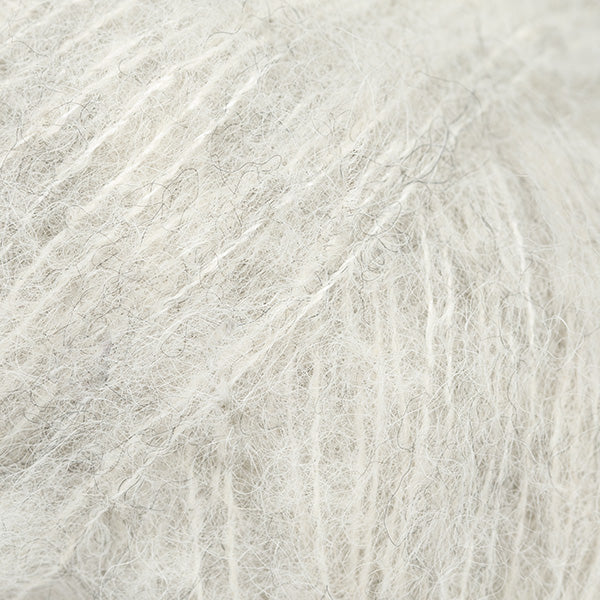 Maipuffblusen i brushed alpaca silk