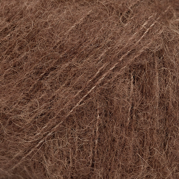 Maipuffblusen i brushed alpaca silk
