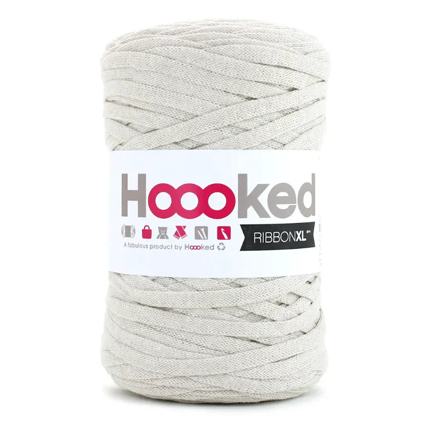 NYHET, resirkulert Hoooked Yarn Ribbon XL - perfekt til hekling