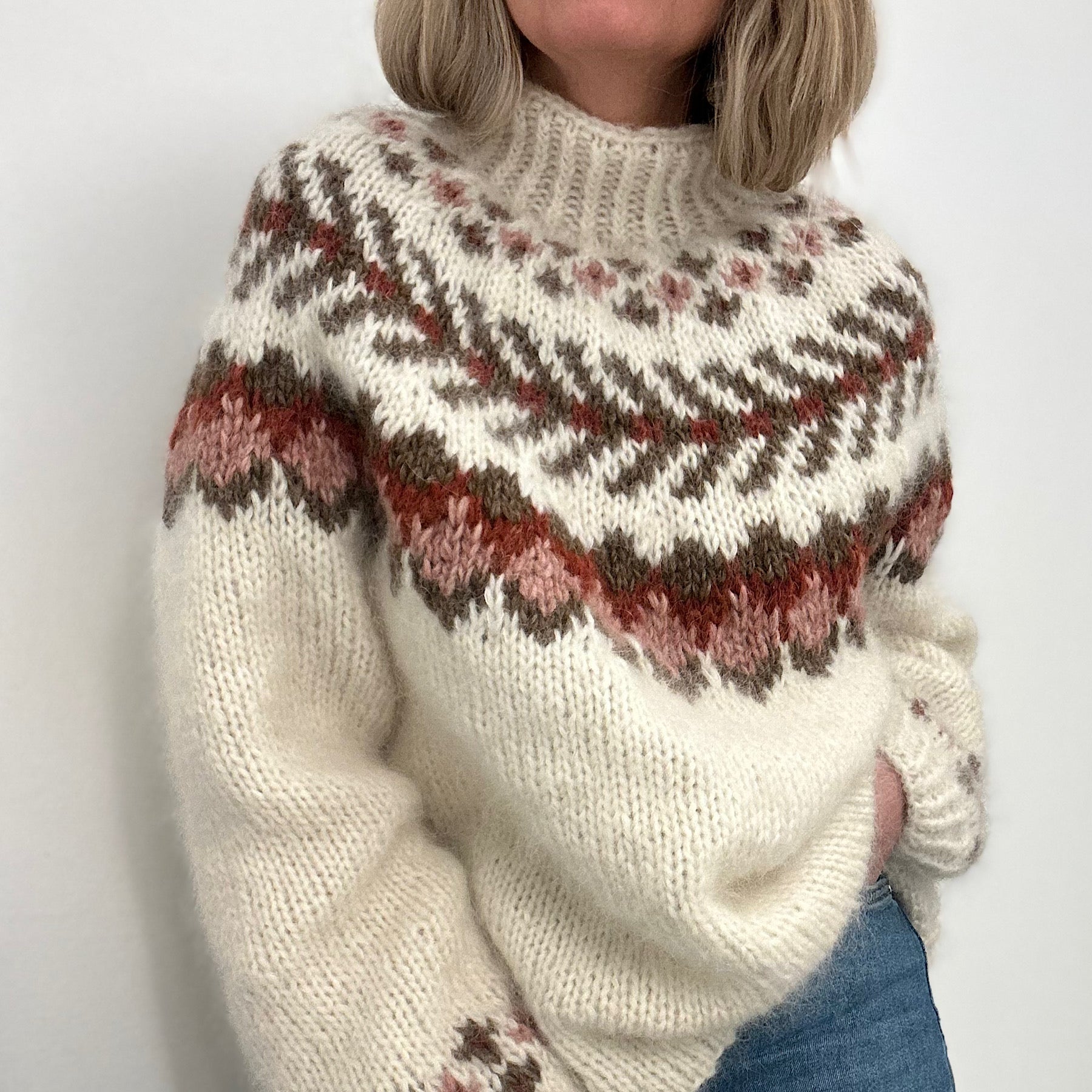 Haugesund genseren No2, mohair editon