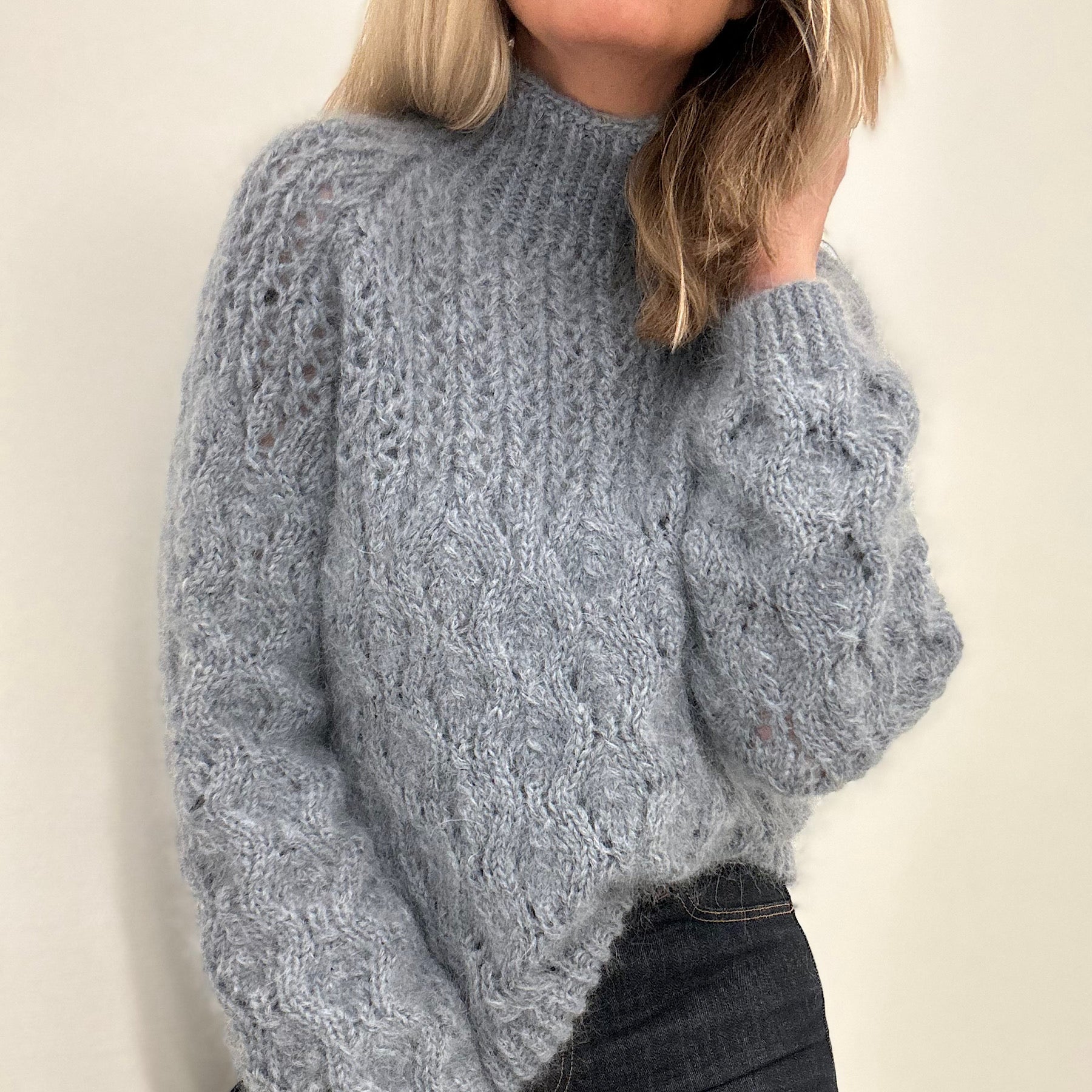 BLACK WEEK, 37%-45% rabatt! Siv sweater - farge tranebær