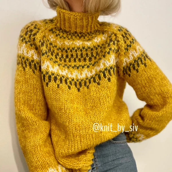 Skånevik sweater in 100% Norwegian wool