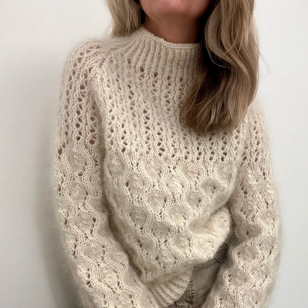 BLACK WEEK, 37%-45% rabatt! Siv sweater - farge tranebær