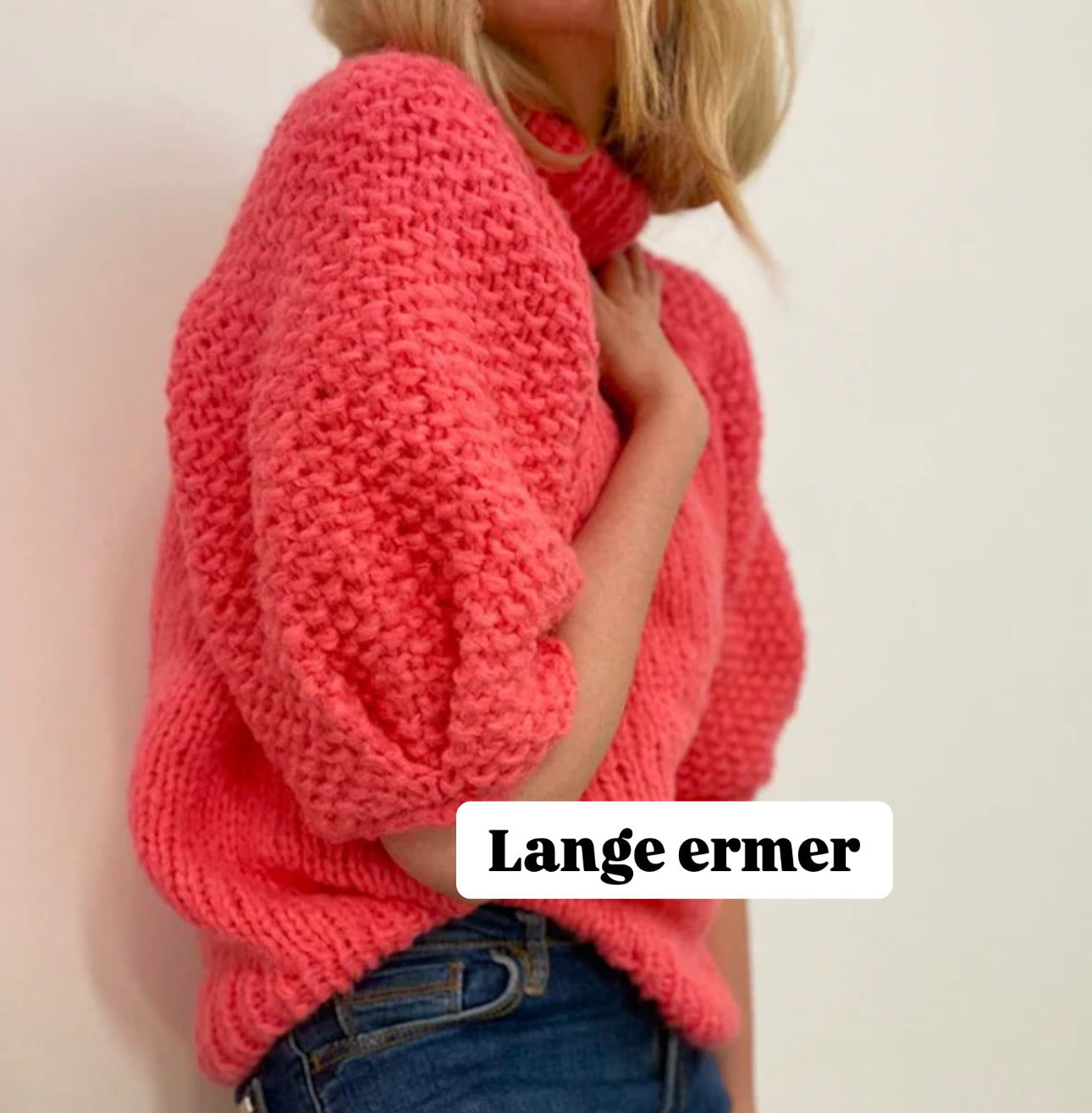 HELE 30-40%RABATT, Deanne perleedition med lange ermer