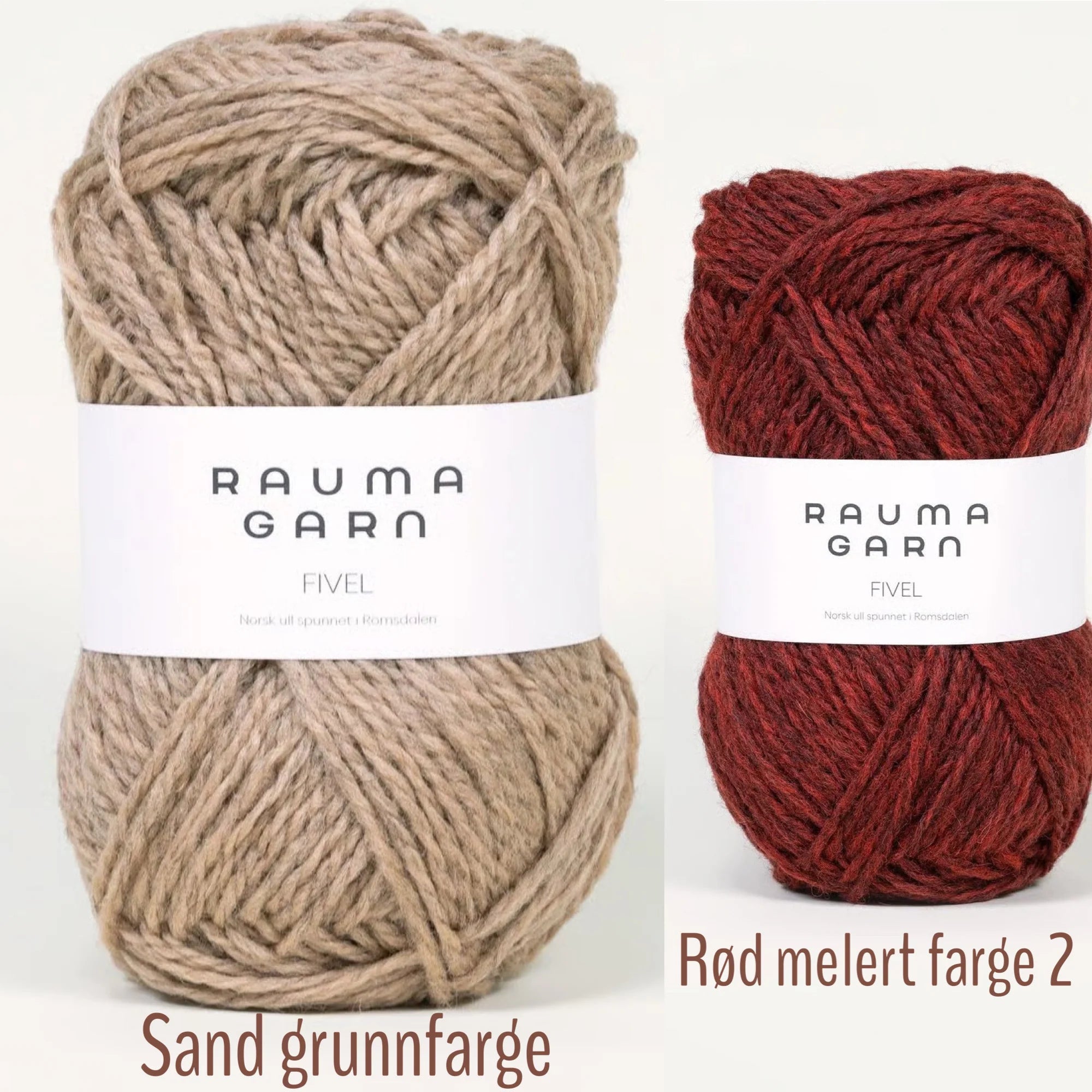 NYHET Setesdalgenser fra Rauma, nye farger!