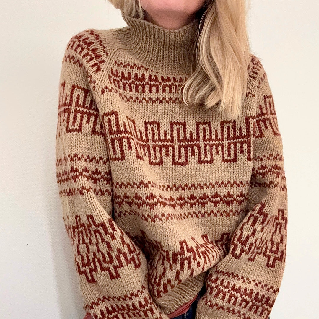 Fjære genser, dame - NY påske edition!