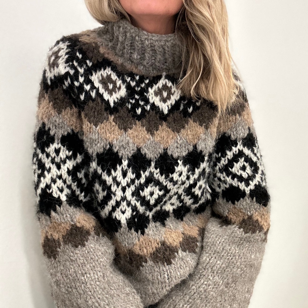 40% rabatt, Visnes genseren No3 LIMITED, noe oversized