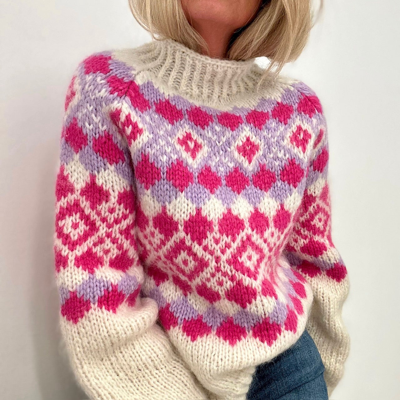 HÅNDSTRIKKET - Visnes genseren No2