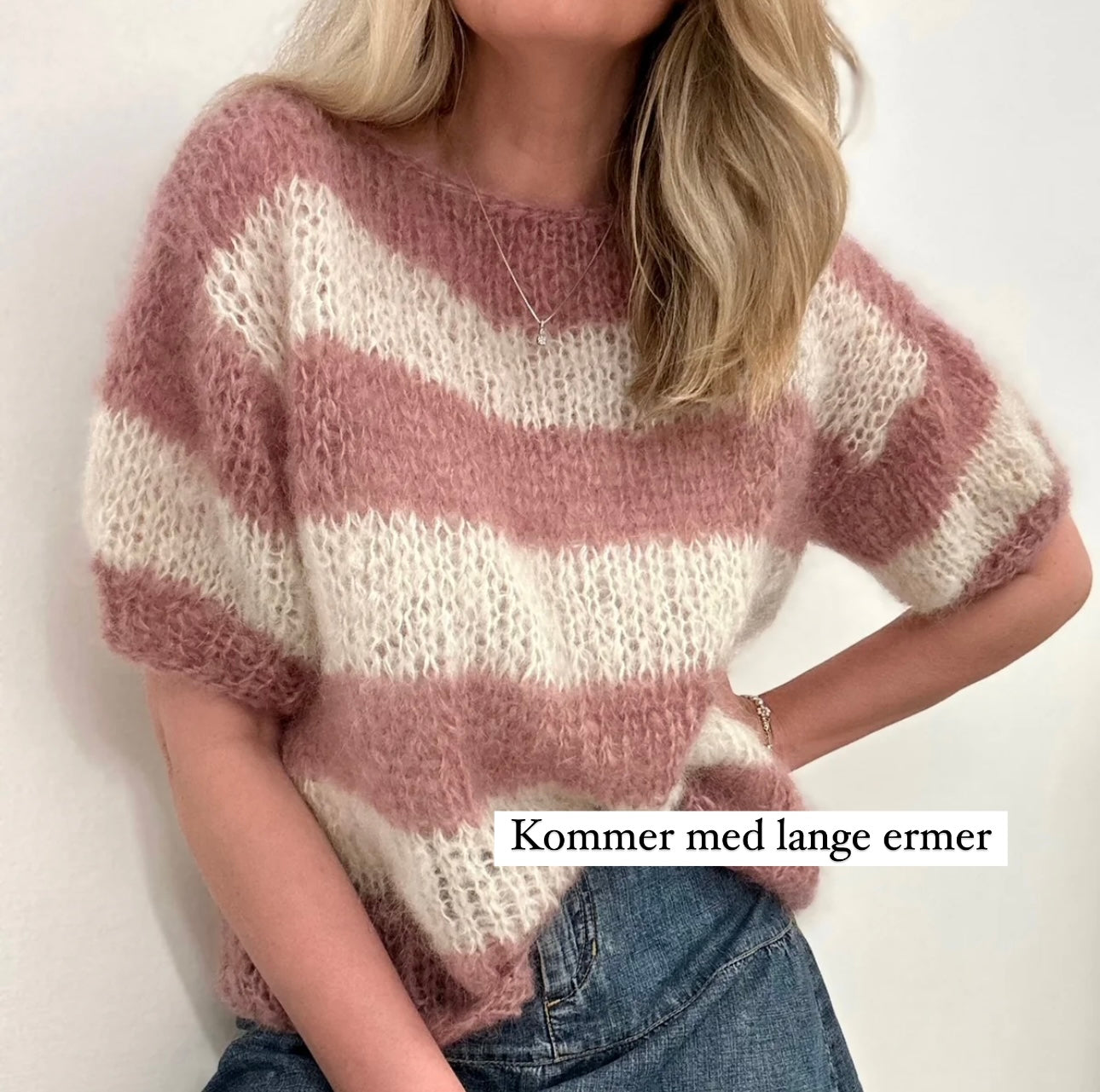 Synne sweater with long sleeves