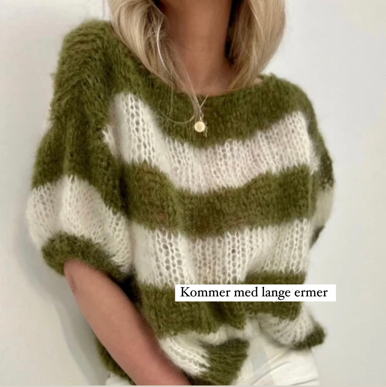 Synne sweater with long sleeves