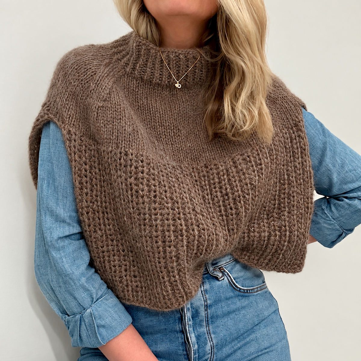 30-40% HØSTRABATT! Sensommerdrøm poncho