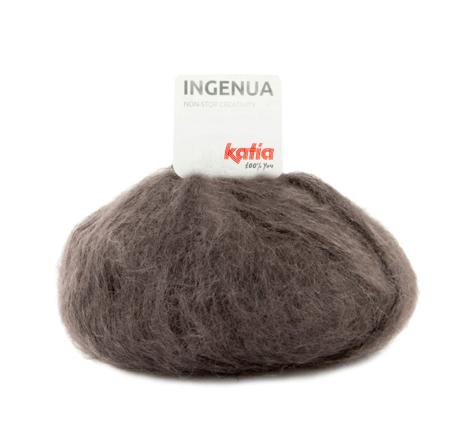 Maipuffblusen mohair No2 - ensfarget, 1 NY FARGE
