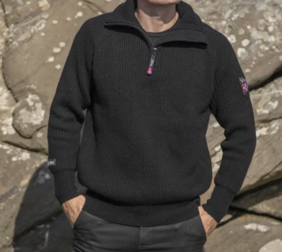 BLACK WEEK - 52% RABATT - Viking Villmark Ullgenser m/glidelås