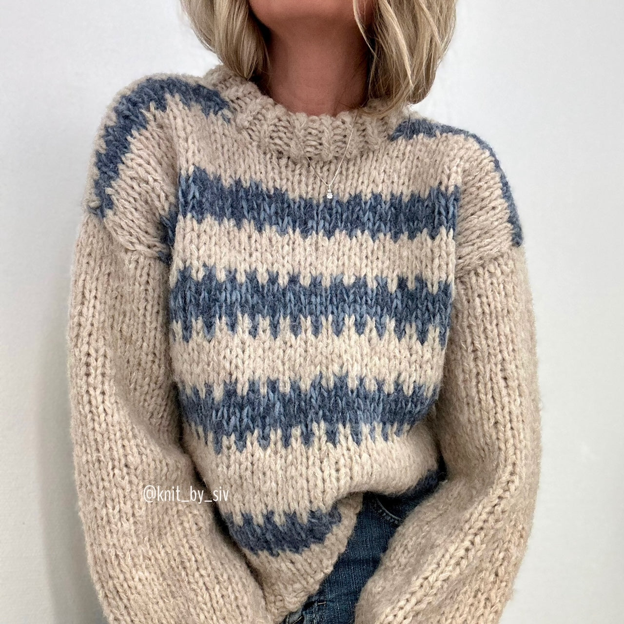 25% rabatt, Weekend sweater i alpaca
