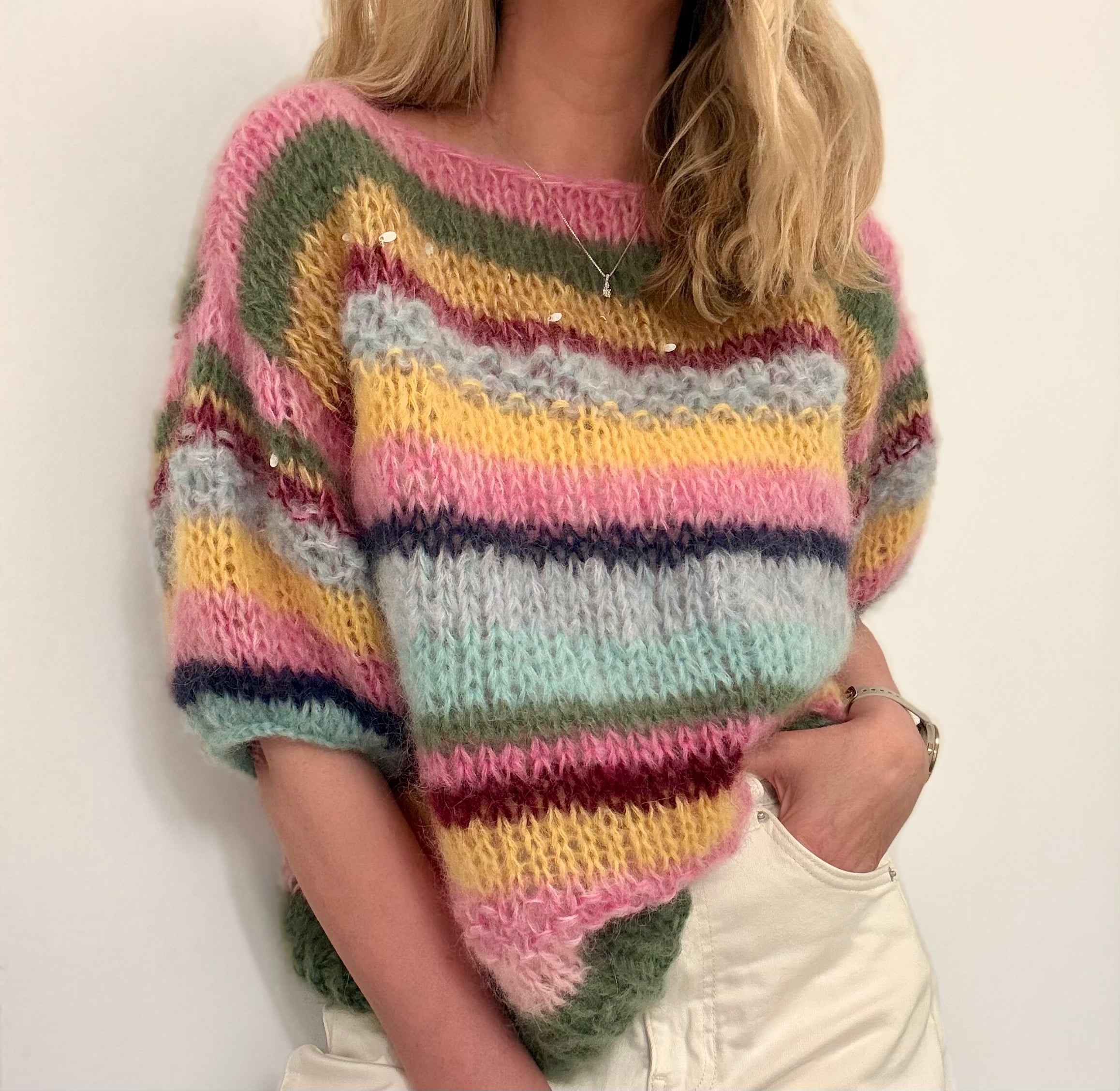 Synne sweater with long sleeves