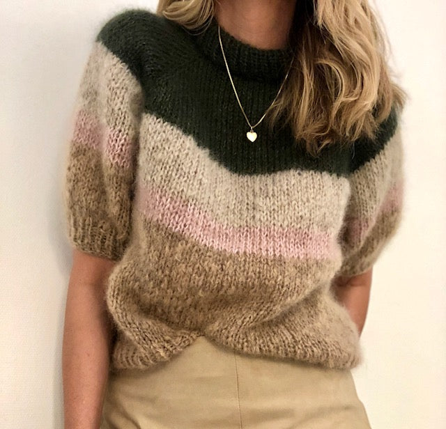 Hele 30% rabatt - Mona sweater i alpakka og mohair