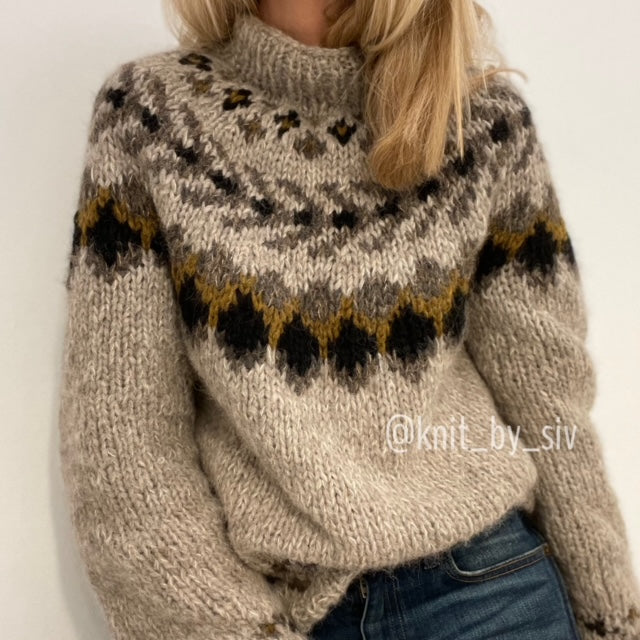 Haugesund sweater in soft alpaca