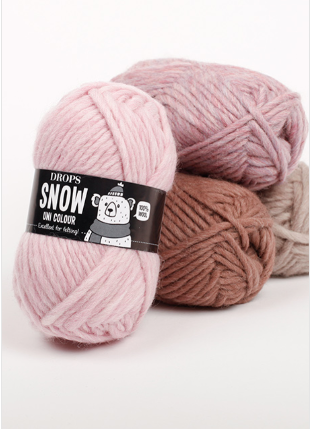 Drops Snow outlet - 50% rabatt - utvalgte farger