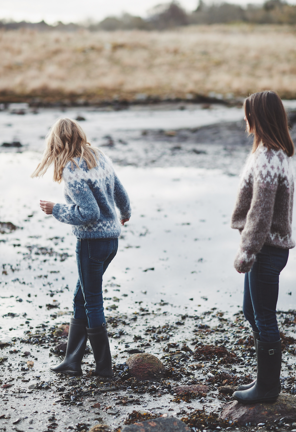 My Etne sweater in alpaca and mohair