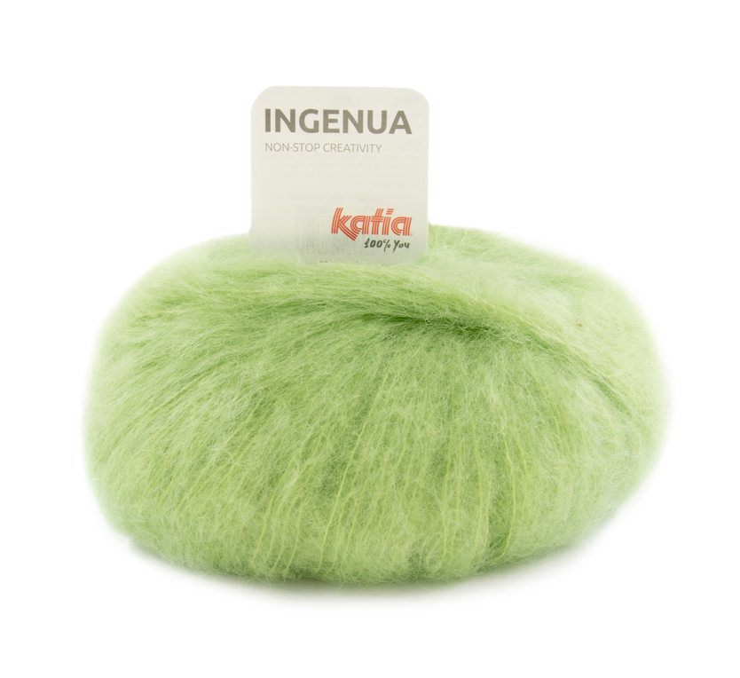 Maipuffblusen mohair No2 - ensfarget, 1 NY FARGE
