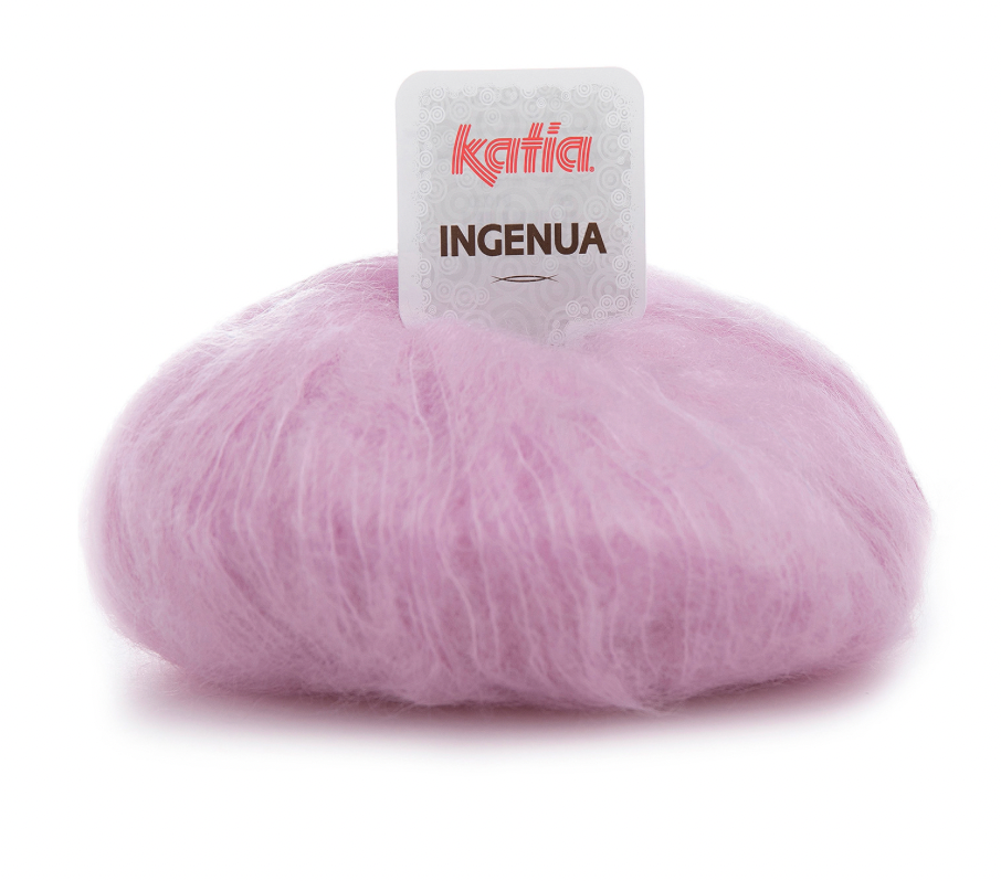Maipuffblusen mohair No2 - ensfarget, 1 NY FARGE