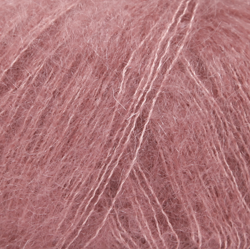 Maipuffblusen i Drops kid silk, nye farger