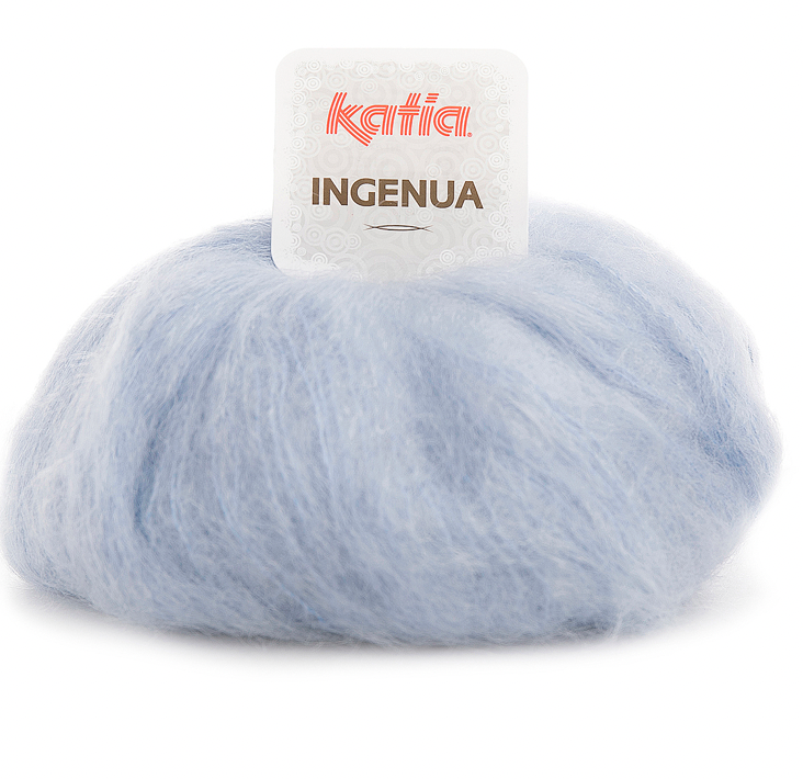Maipuffblusen mohair No2 - ensfarget, 1 NY FARGE