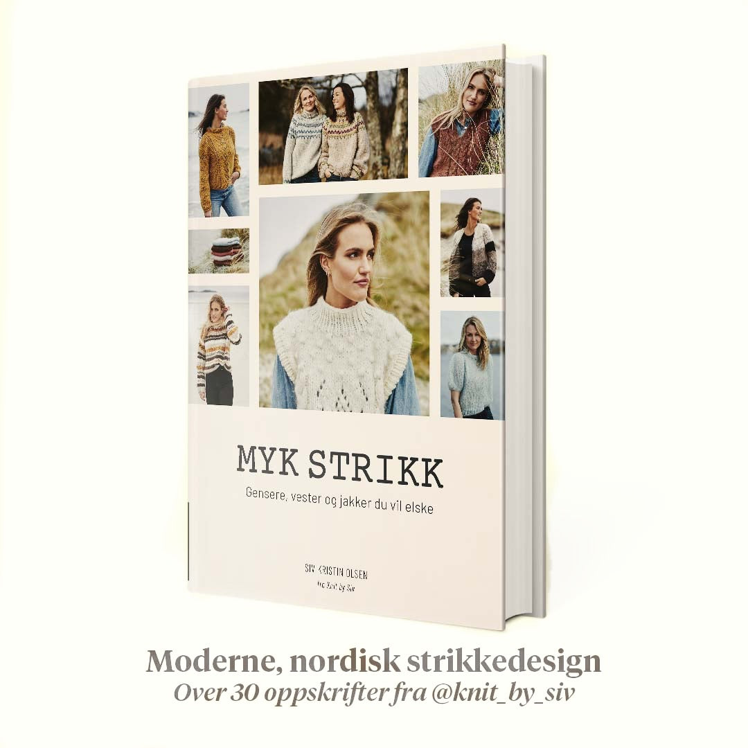 Myk Strikk - 34 strikkeoppskrifter