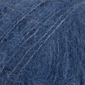 Maipuffblusen i brushed alpaca silk - NY FARGE