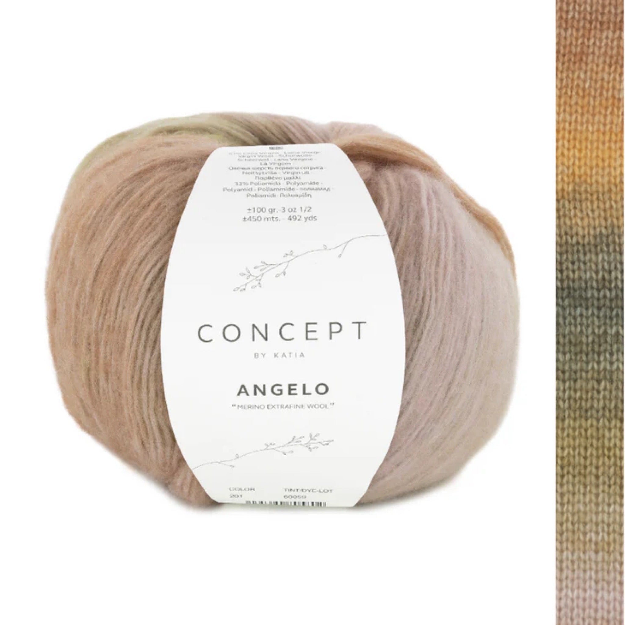POSESALG, Nydelige Angelo, lange løpemetere 100 g/450 m - 60% rabatt