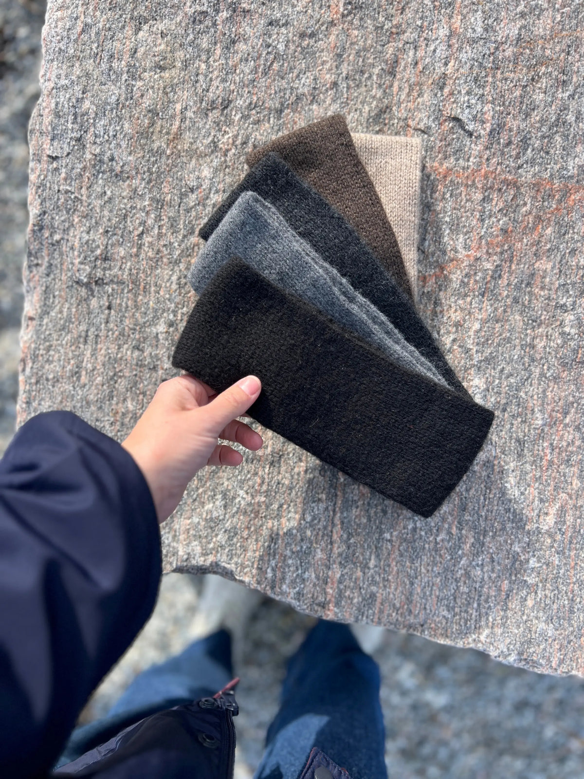 NYHET! Lunt Magdabånd -  Rauma garn