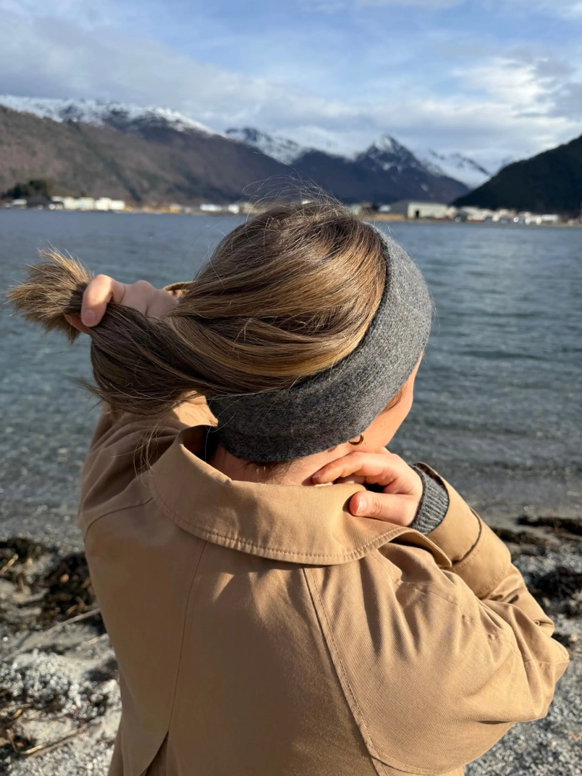 NYHET! Lunt Magdabånd -  Rauma garn