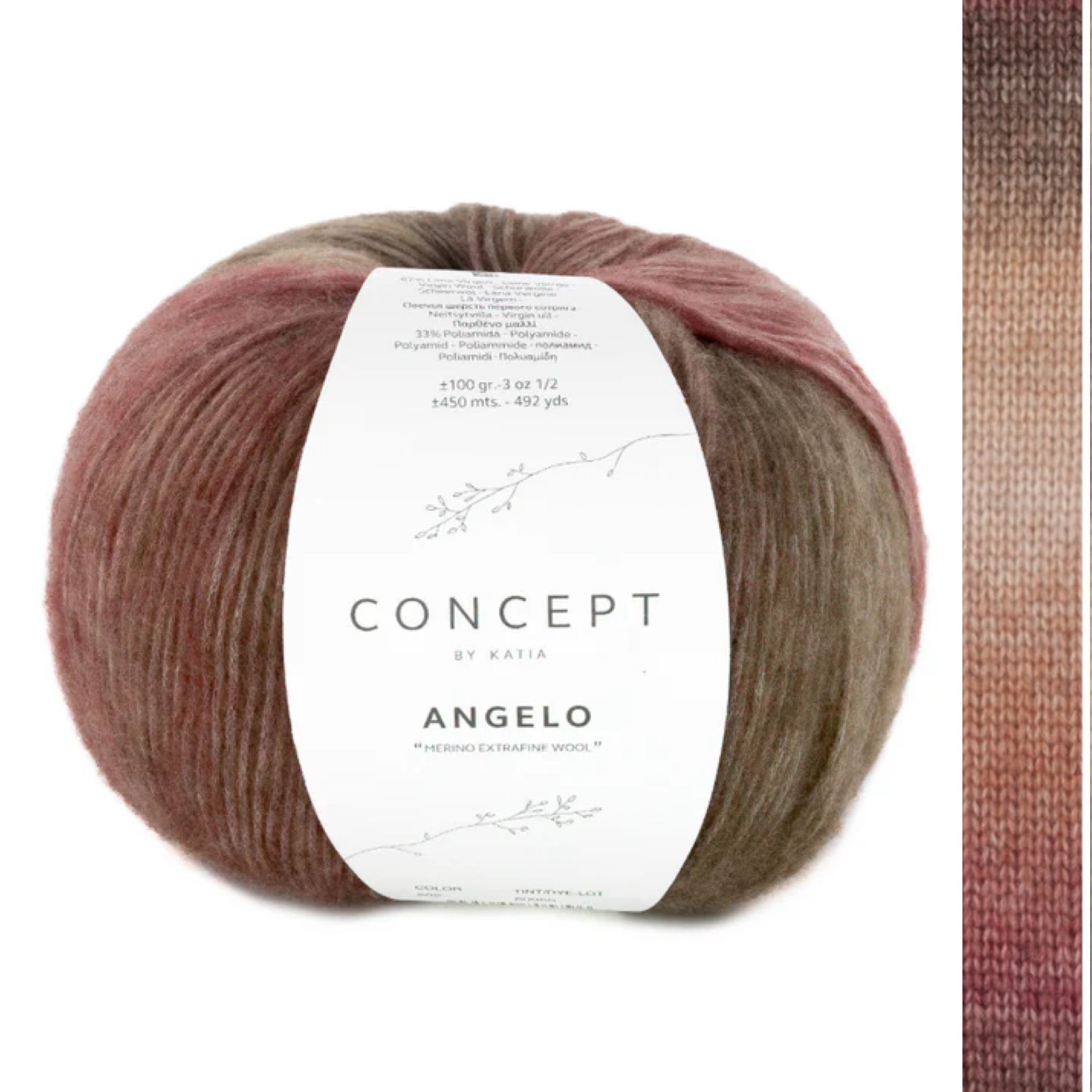 POSESALG, Nydelige Angelo, lange løpemetere 100 g/450 m - 60% rabatt