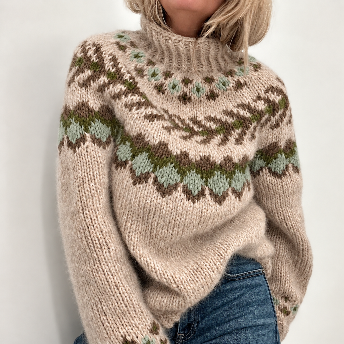 Haugesund genseren No2, mohair editon