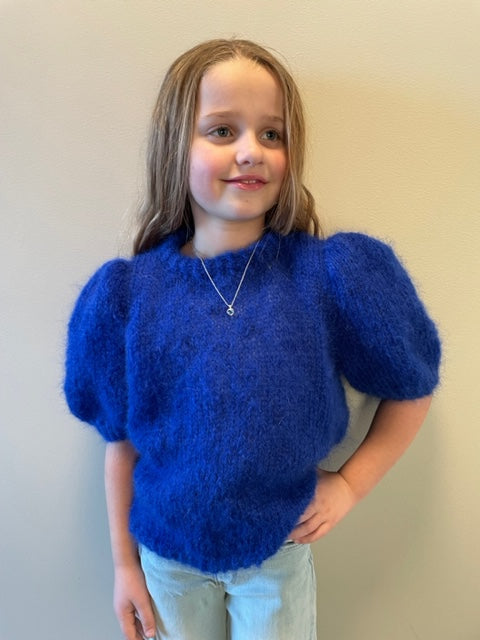 Mai puff blouse mohair edition