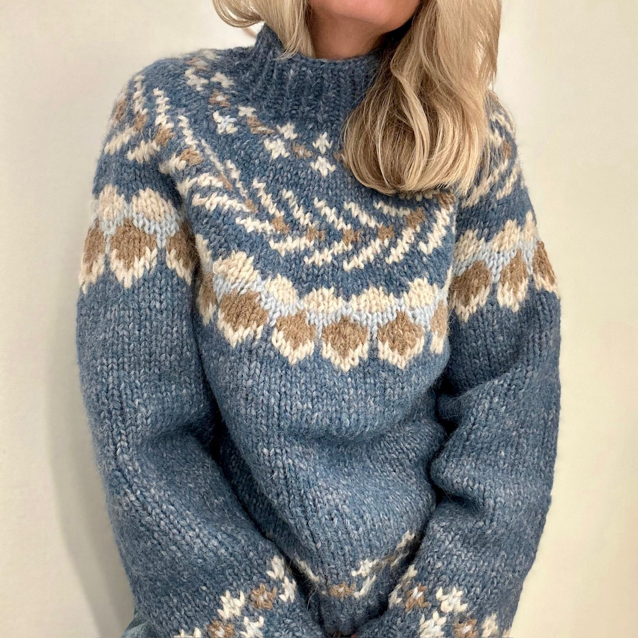 Haugesund sweater in soft alpaca