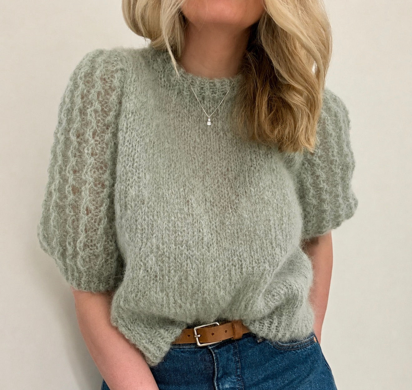 30% FERIERABATT! Maipuffblusen mohair No2