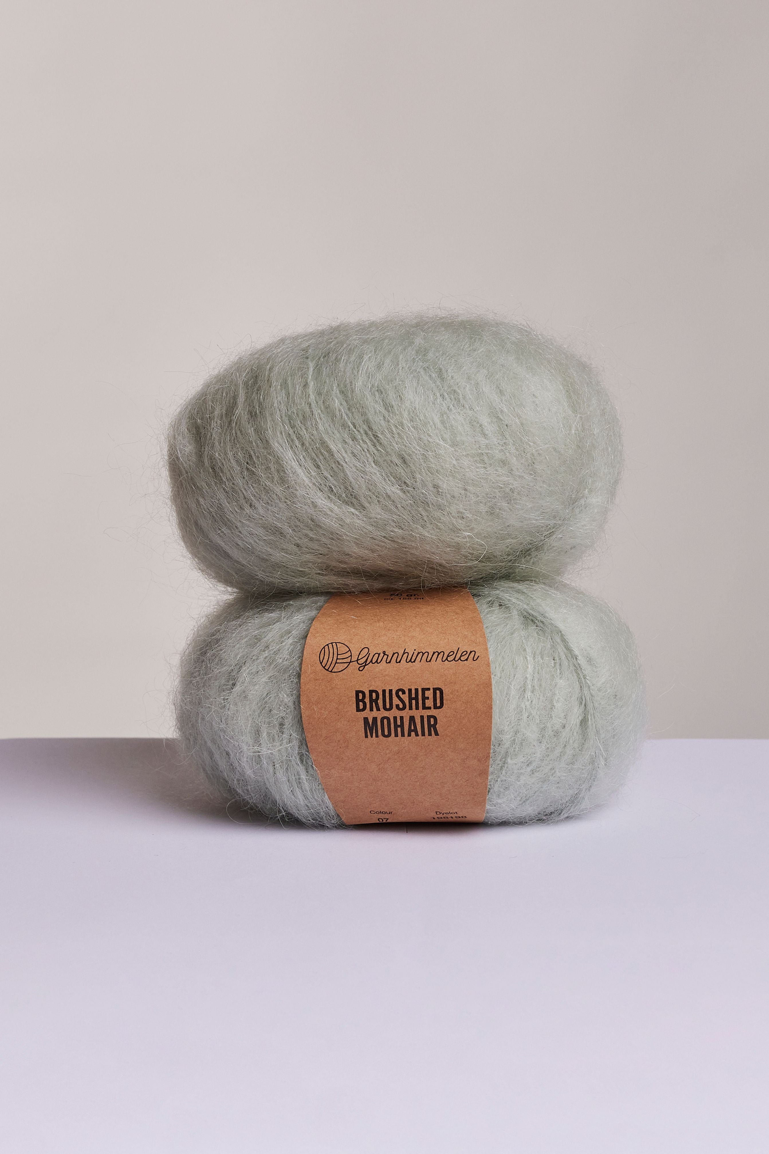 NYHET! Garnhimmelen brushed mohair, intropris 25% rabatt