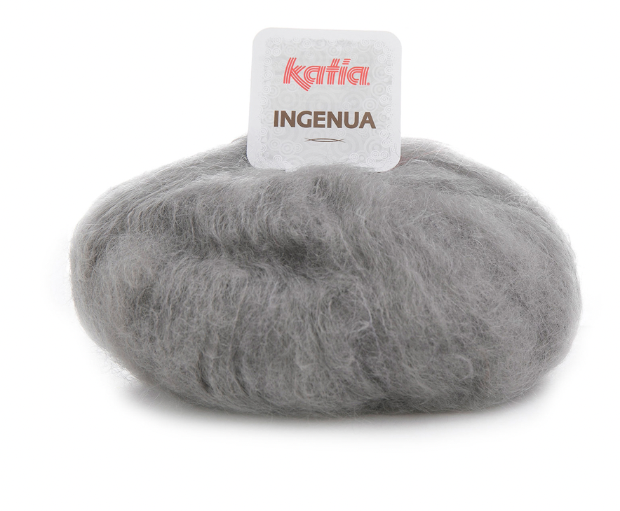 Maipuffblusen mohair No2 - ensfarget - 26 farger