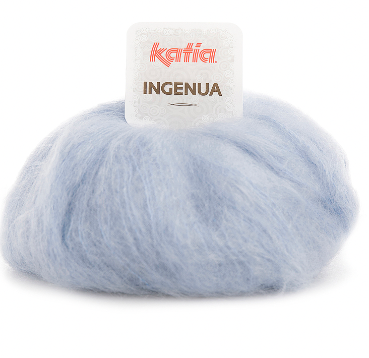 Maipuffblusen mohair No2 - ensfarget - 26 farger