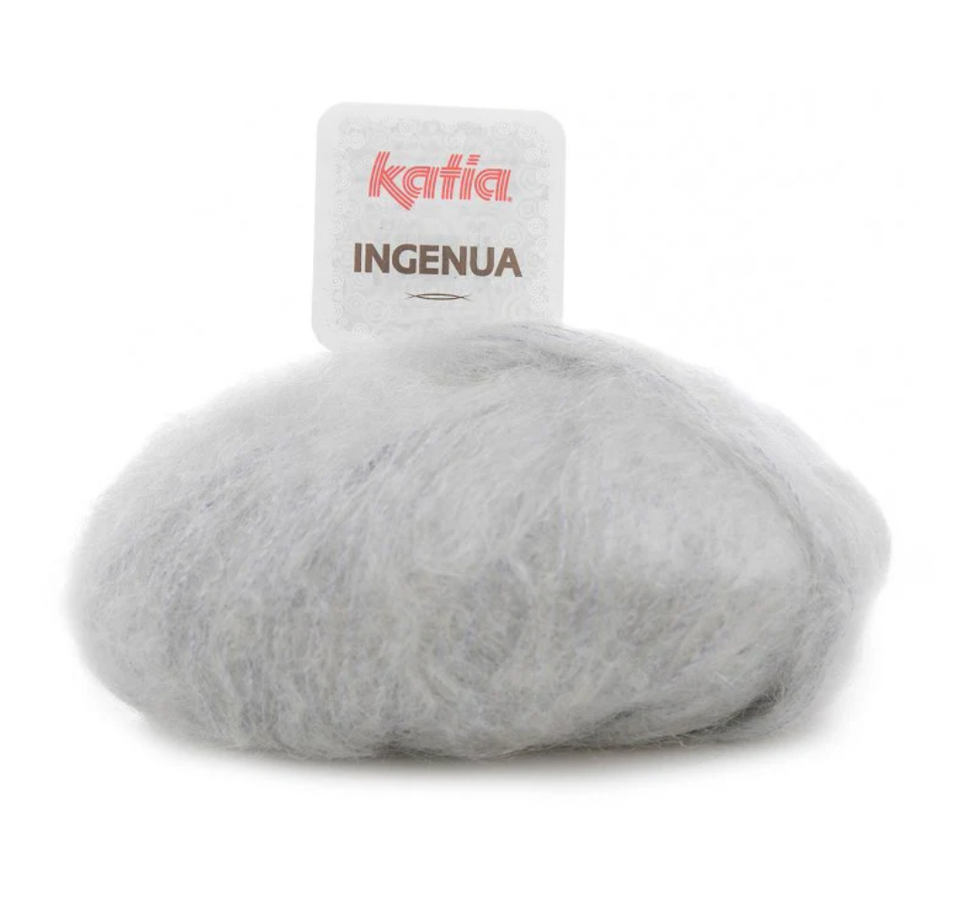 Maipuffblusen mohair No2 - ensfarget, 1 NY FARGE