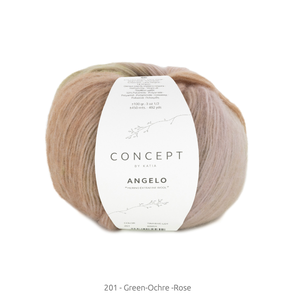 POSESALG, Nydelige Angelo, lange løpemetere 100 g/450 m - 60% rabatt