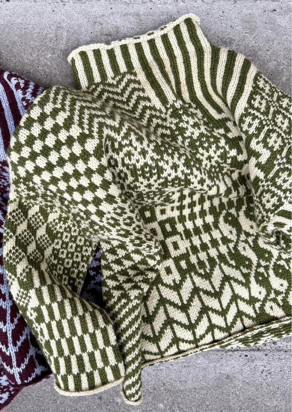 Nordic Mix Sweater - nye farger!