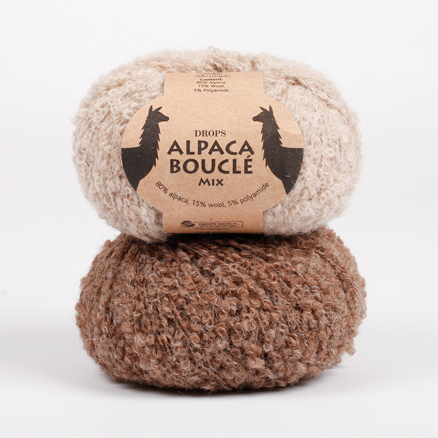POSESALG, Drops Alpaca bouclé 60% rabatt
