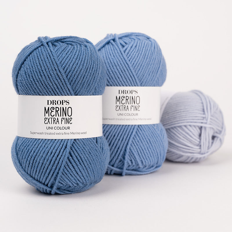 POSESALG, Merino extra fine 60% rabatt - farge turkis