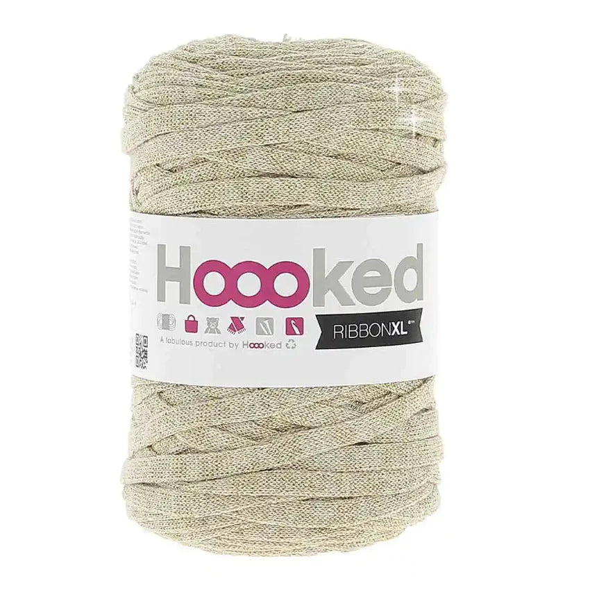 NYHET, resirkulert Hoooked Yarn Ribbon XL - perfekt til hekling
