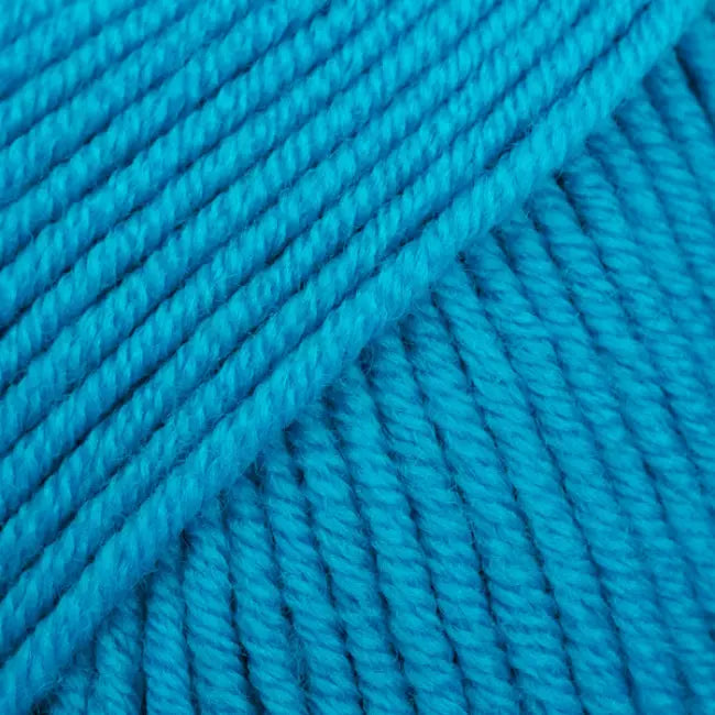 POSESALG, Merino extra fine 60% rabatt - farge turkis
