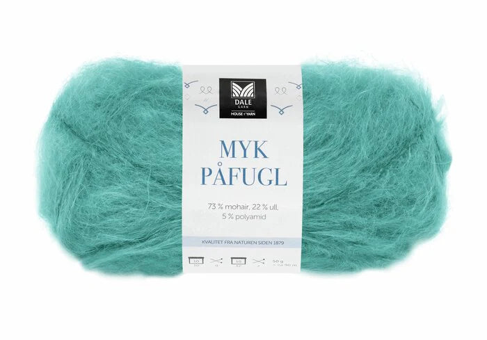 NYHET hele 30% rabatt, Amanda genser fra HOY, pinne 7 mm