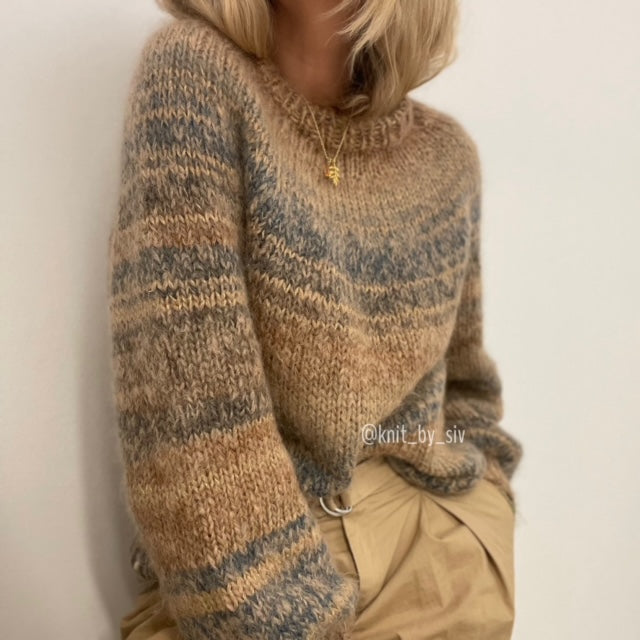 Berit Sweater with long sleeves – Garnhimmelen