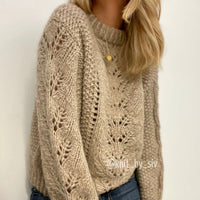 Elisabeth sweater in Drops Wish
